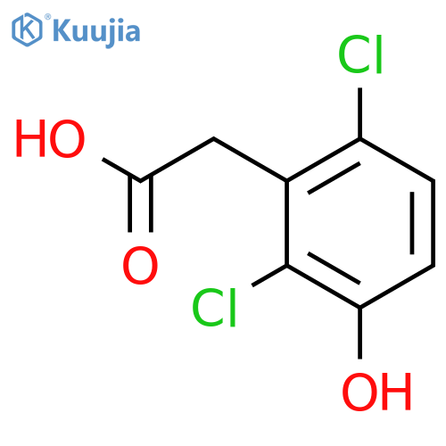 (2,6-Dichloro-3-hydroxyphenyl)-acetic Acid structure