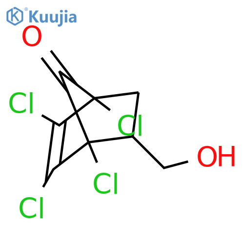 BICYCLO[2.2.1]HEPT-2-EN-7-ONE, 1,2,3,4-TETRACHLORO-5-(HYDROXYMETHYL)- structure