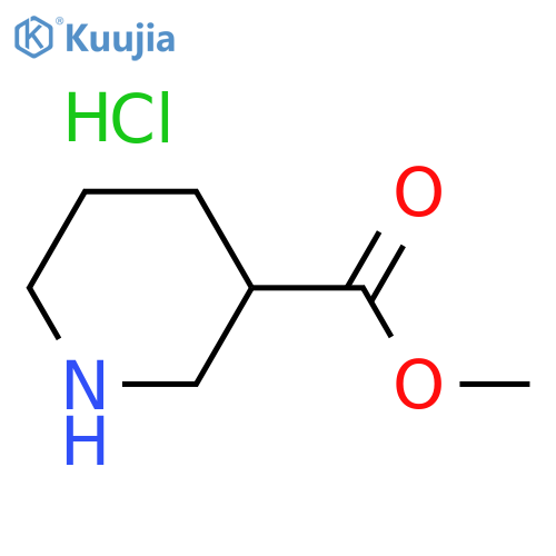 Methyl Piperidine-3-carboxylate Hydrochloride structure