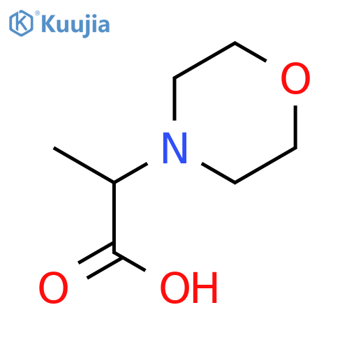 2-Morpholinopropanoic acid structure