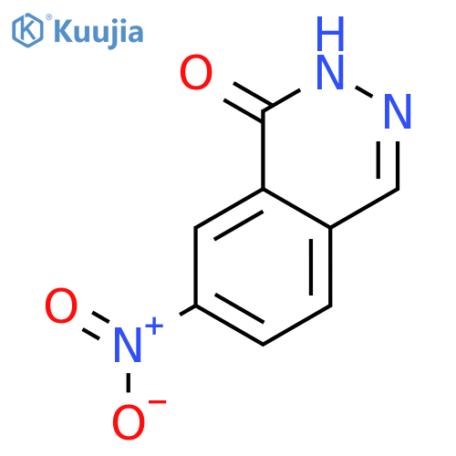 7-Nitrophthalazin-1(2h)-one structure