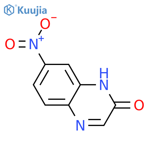 7-Nitro-2(1H)-quinoxalinone structure