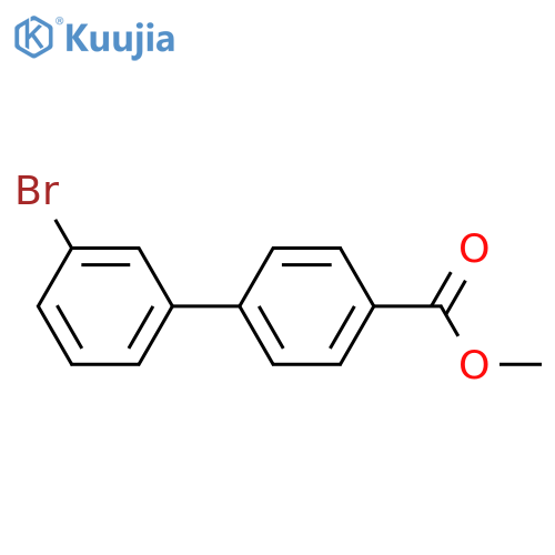 Methyl 3'-Bromobiphenyl-4-carboxylate structure