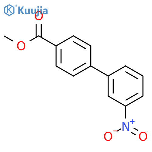 Methyl 3'-Nitro1,1'-biphenyl-4-carboxylate structure