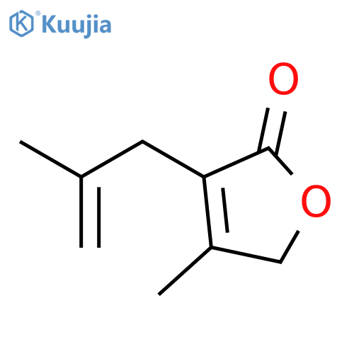 2(5H)-FURANONE, 4-METHYL-3-(2-METHYL-2-PROPENYL)- structure