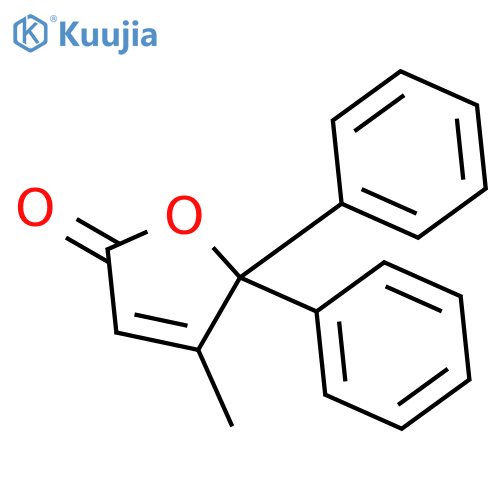 2(5H)-FURANONE, 4-METHYL-5,5-DIPHENYL- structure