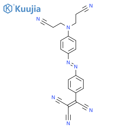 Ethenetricarbonitrile, [4-[[4-[bis(2-cyanoethyl)amino]phenyl]azo]phenyl]- structure