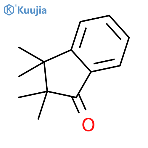 1H-Inden-1-one, 2,3-dihydrotetramethyl- structure
