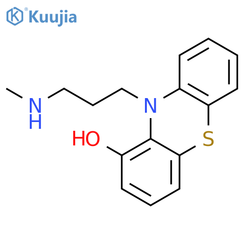 10H-Phenothiazinol, 10-[3-(methylamino)propyl]- structure