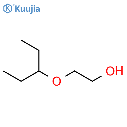 Ethanol, 2-(1-ethylpropoxy)- structure