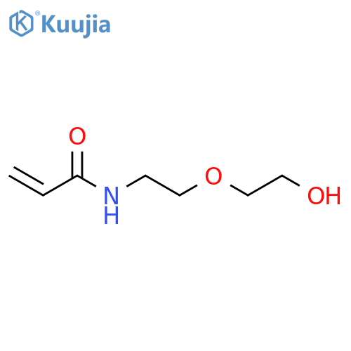 2-Propenamide,N-[2-(2-hydroxyethoxy)ethyl]- structure