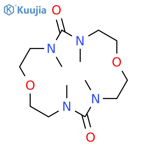 1,9-Dioxa-4,6,12,14-tetraazacyclohexadecane-5,13-dione,4,6,12,14-tetramethyl- structure