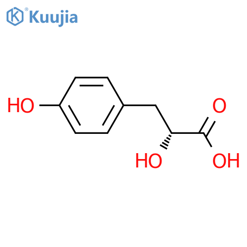(R)-2-Hydroxy-3-(4-hydroxyphenyl)propanoic acid structure