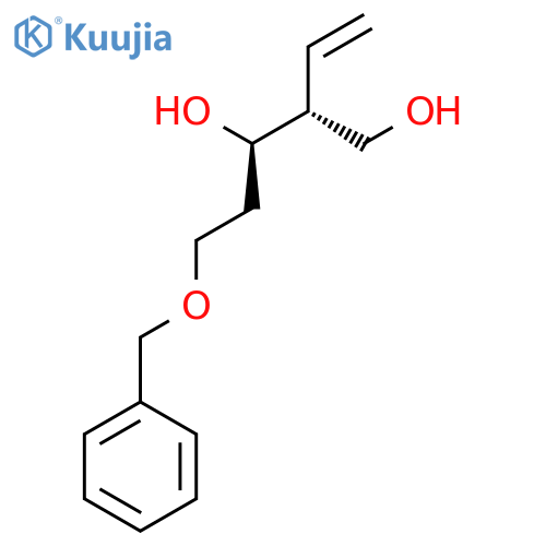 1,3-PENTANEDIOL, 2-ETHENYL-5-(PHENYLMETHOXY)-, (R*,R*)- structure