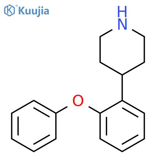 4-(2-phenoxyphenyl)piperidine structure
