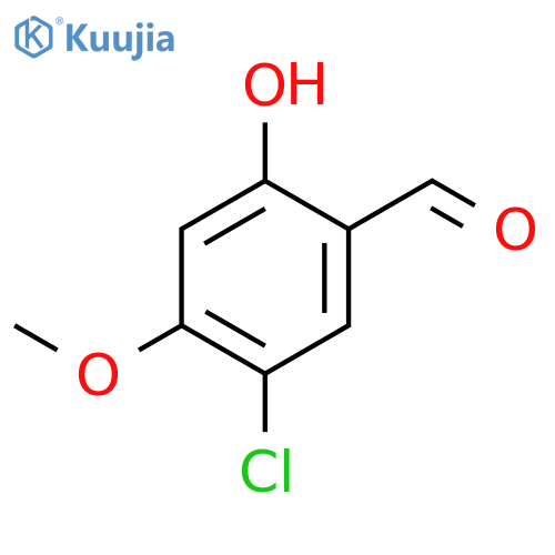 5-Chloro-4-methoxysalicylaldehyde structure