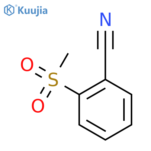 2-(Methylsulfonyl)benzonitrile structure