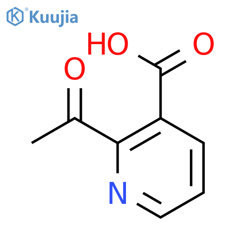 2-Acetonicotinic acid structure