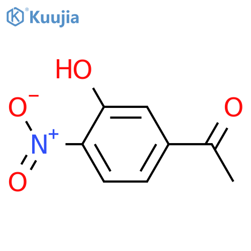 1-(3-hydroxy-4-nitro-phenyl)ethanone structure