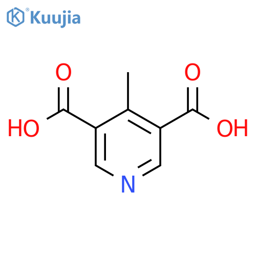4-methylpyridine-3,5-dicarboxylic acid structure