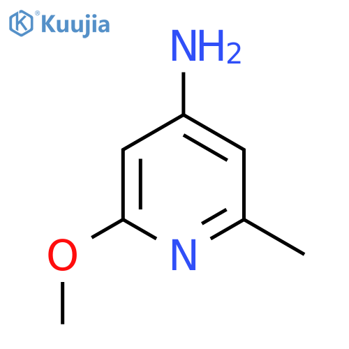 2-Methoxy-6-methylpyridin-4-amine structure