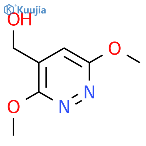 (3,6-Dimethoxypyridazin-4-yl)methanol structure