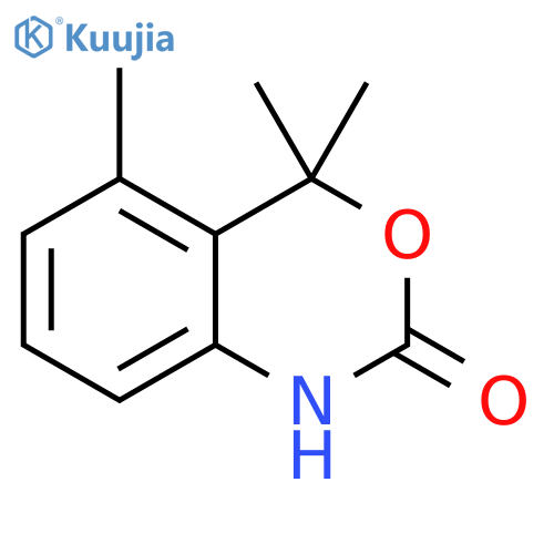 2H-3,1-Benzoxazin-2-one, 1,4-dihydro-4,4,5-trimethyl- structure