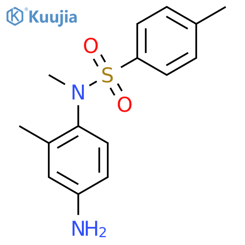 Benzenesulfonamide, N-(4-amino-2-methylphenyl)-N,4-dimethyl- structure