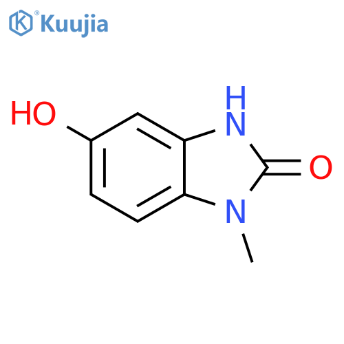 2H-Benzimidazol-2-one,1,3-dihydro-5-hydroxy-1-methyl- structure