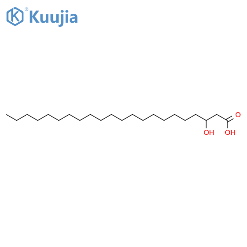 Docosanoic acid, 3-hydroxy- structure