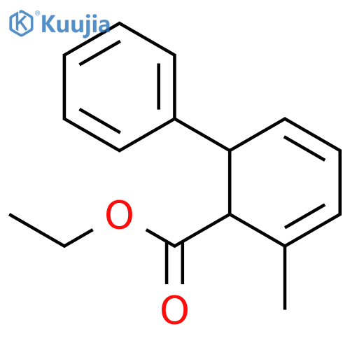 2,4-CYCLOHEXADIENE-1-CARBOXYLIC ACID, 2-METHYL-6-PHENYL-, ETHYL ESTER structure