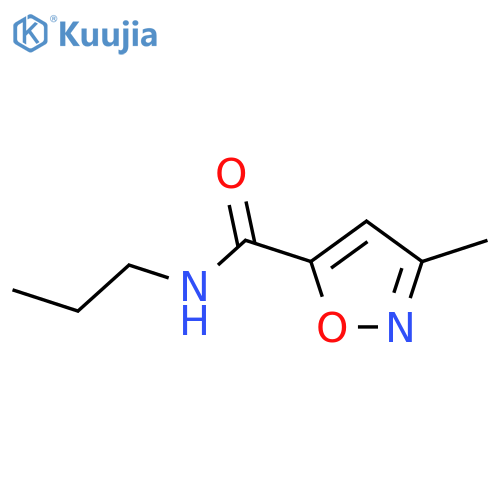 3-Methyl-isoxazole-5-carboxylic acid propylamide structure