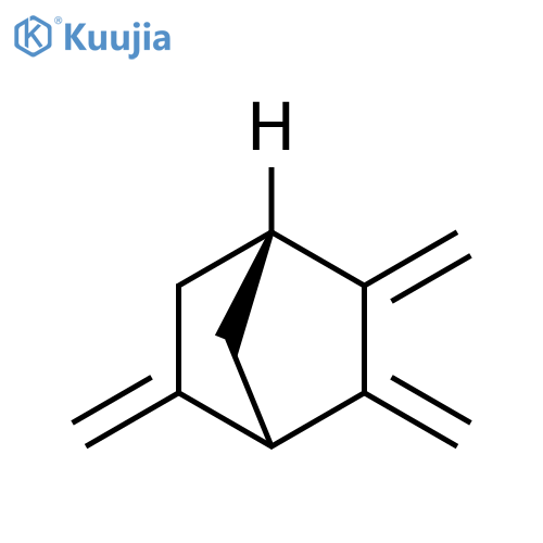 Bicyclo[2.2.1]heptane, 2,3,5-tris(methylene)-, (1R)- structure