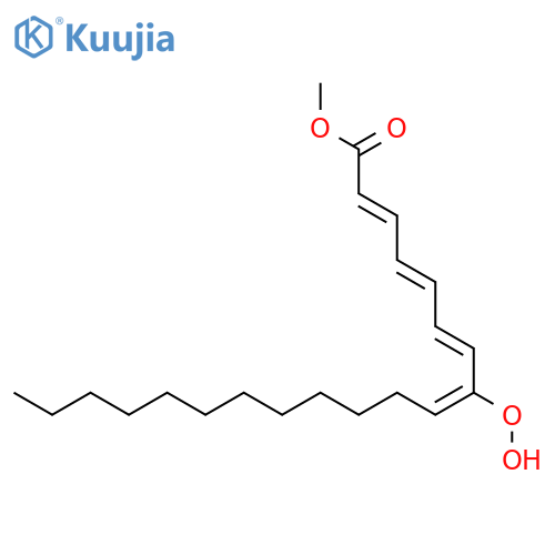 Eicosatetraenoic acid, 8-hydroperoxy-, methyl ester structure