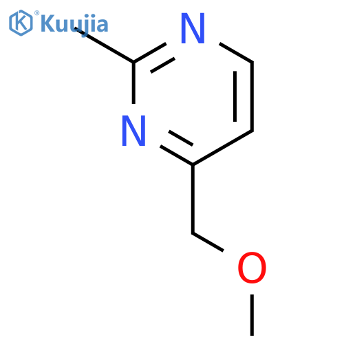 Pyrimidine,4-(methoxymethyl)-2-methyl- structure