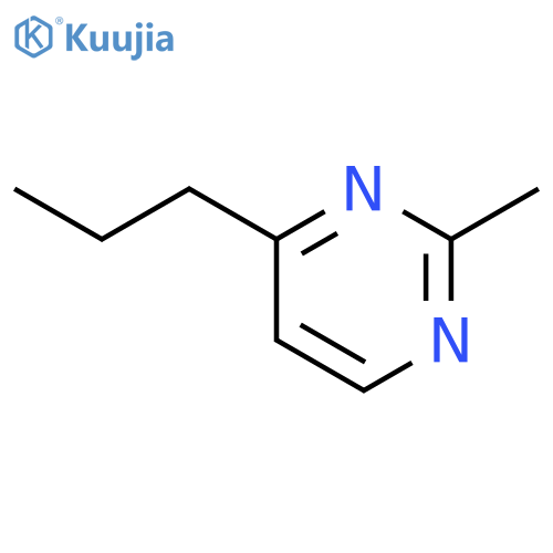 Pyrimidine,2-methyl-4-propyl- structure