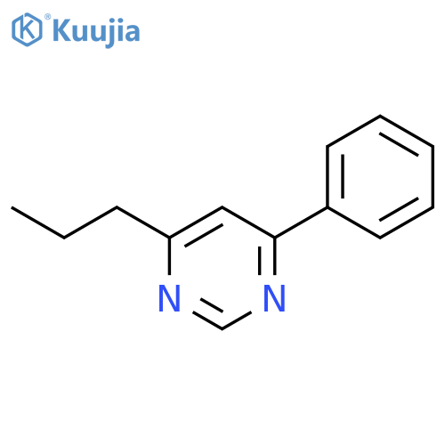 Pyrimidine, 4-phenyl-6-propyl- structure