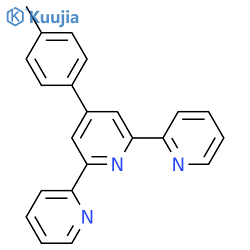 4'-(p-Tolyl)-2,2':6',2''-terpyridine structure