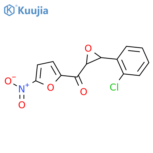 Methanone, [3-(2-chlorophenyl)oxiranyl](5-nitro-2-furanyl)- structure
