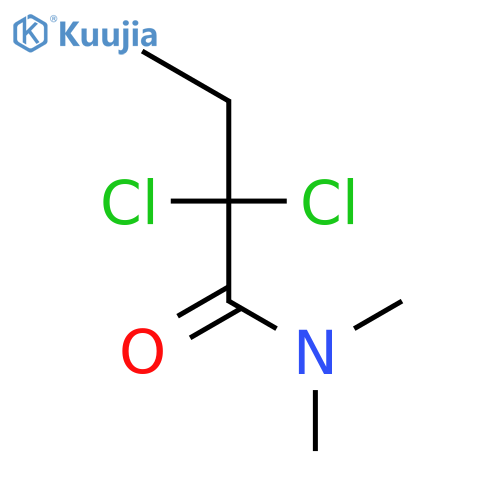 BUTANAMIDE, 2,2-DICHLORO-N,N-DIMETHYL- structure