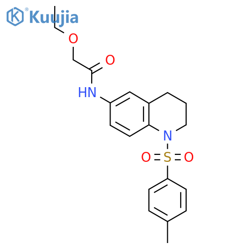 2-ethoxy-N-1-(4-methylbenzenesulfonyl)-1,2,3,4-tetrahydroquinolin-6-ylacetamide structure