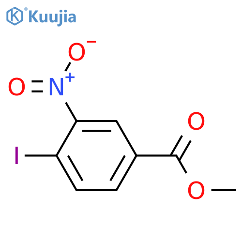 methyl 4-iodo-3-nitro-benzoate structure