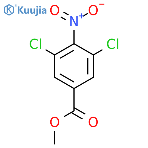 Methyl 3,5-dichloro-4-nitrobenzoate structure