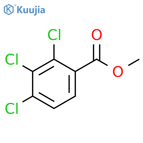Benzoic acid,2,3,4-trichloro-, methyl ester structure