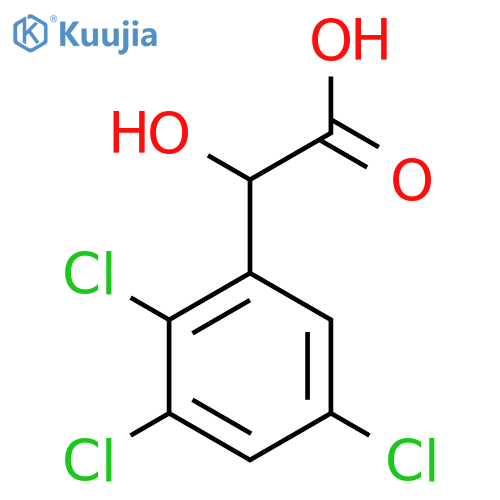 2,3,5-Trichloromandelic acid structure