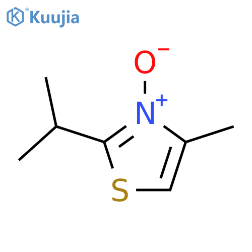 Thiazole,4-methyl-2-(1-methylethyl)-, 3-oxide structure