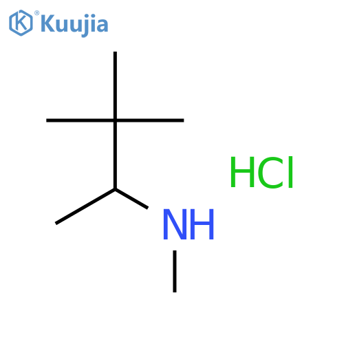 N,3,3-Trimethyl-2-butanamine hydrochloride structure