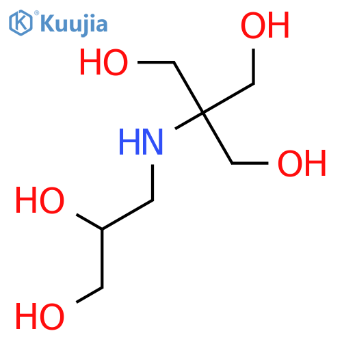 1,2-PROPANEDIOL, 3-[[2-HYDROXY-1,1-BIS(HYDROXYMETHYL)ETHYL]AMINO]- structure