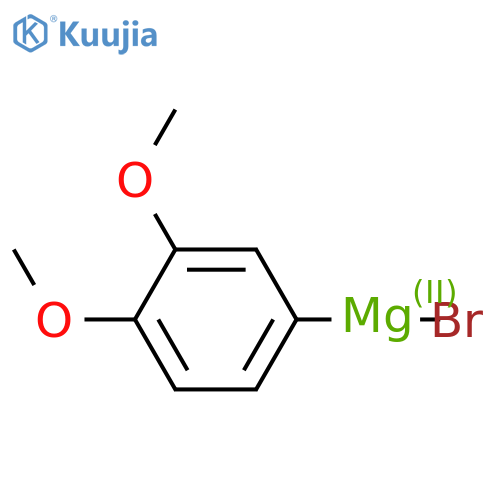 Magnesium,bromo(3,4-dimethoxyphenyl)- structure