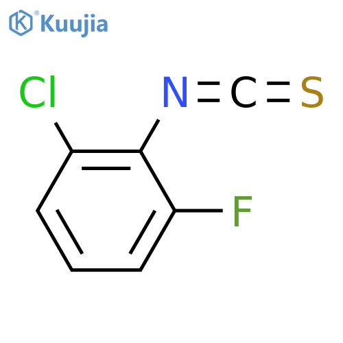 1-Chloro-3-fluoro-2-isothiocyanatobenzene structure